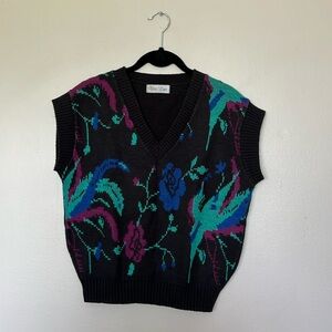 Vintage 1980’s sweater vest